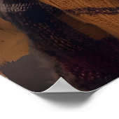 Autumn Goat Art Print, Rustic Fall ポスター (角)