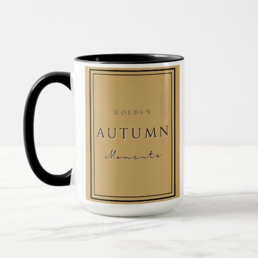 Autumn Golden Moments Mug マグカップ (左)