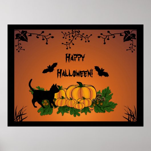 autumn, Happy Halloween ! ポスター (正面)