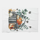Autumn Harvest Kitchen Towel キッチンタオル (横)