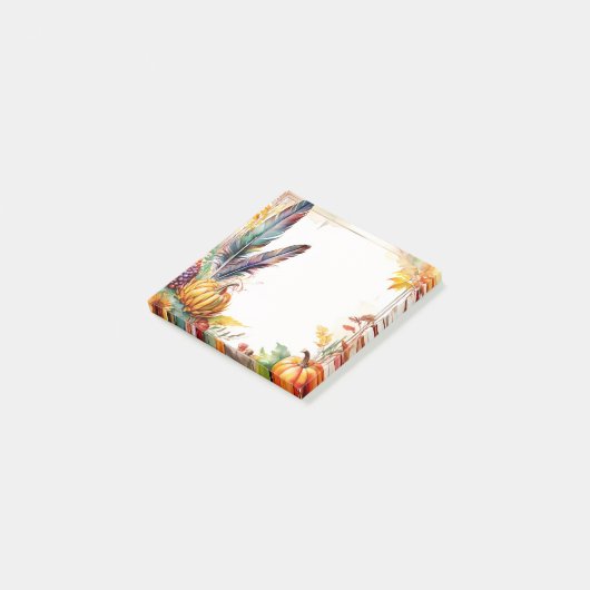 Autumn Harvest Post-It Notes ポストイット (アングル)