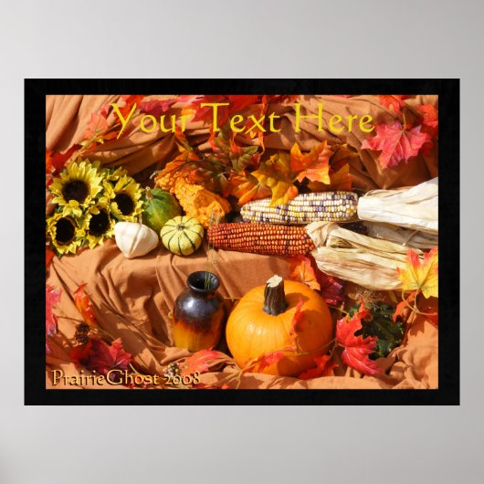 Autumn Harvest Poster ポスター (正面)