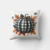 Autumn Harvest Throw Pillow クッション (裏面)