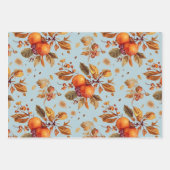 Autumn Harvest Wrapping Paper Set  ラッピングペーパーシート (正面2)