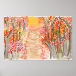Autumn Hues ポスター