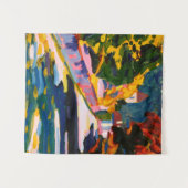 Autumn in Bavaria, 1908 by Wassily Kandinsky タペストリー (正面(横))