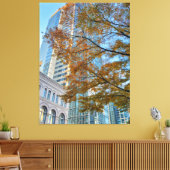Autumn in City キャンバスプリント (インサイチュ (リビング))