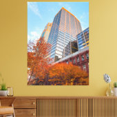 Autumn in City キャンバスプリント (インサイチュ (リビング))