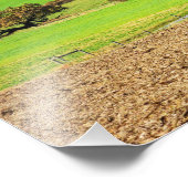 Autumn in Lancaster County, PA フォトプリント (角)