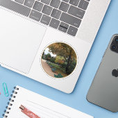 Autumn In Paris - v2 シール (ノートパソコンとiPhone)