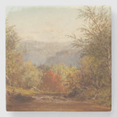 Autumn in the Catskills - Charles W. Knapp ストーンコースター (正面)