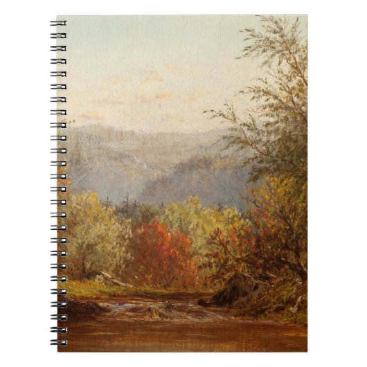 Autumn in the Catskills - Charles W. Knapp ノートブック (正面)
