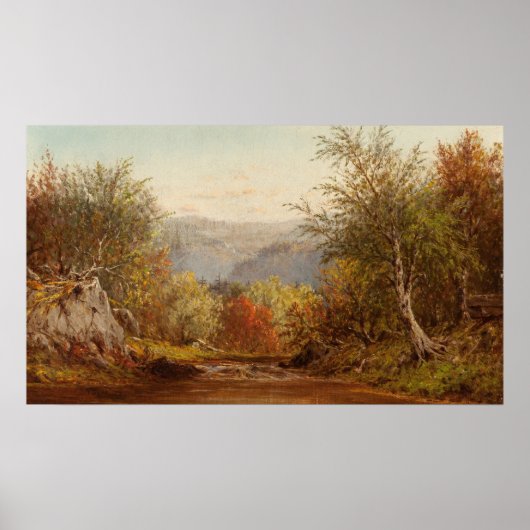 Autumn in the Catskills - Charles W. Knapp ポスター (正面)