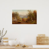 Autumn in the Catskills - Charles W. Knapp ポスター (キッチン)