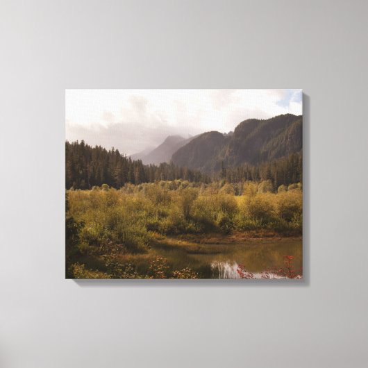 Autumn in the mountains canvas print キャンバスプリント (正面)