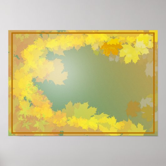 Autumn Inspired - Artistic Nature  ポスター (正面)