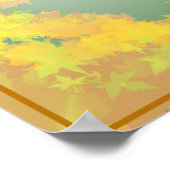 Autumn Inspired - Artistic Nature  ポスター (角)
