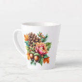 Autumn Is Beautiful Latte Mug カフェラテマグ (左アングル)