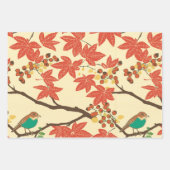 Autumn is changing colors ラッピングペーパーシート (正面3)