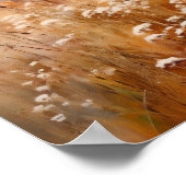 Autumn Landscape Painting, Fall Landscape Digital  ポスター (角)