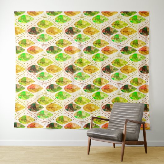 Autumn Leaf タペストリー (インサイチュ(横))