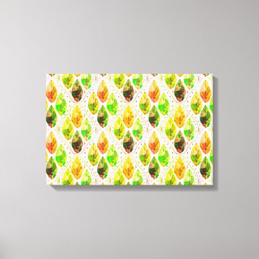Autumn Leaf Art Print キャンバスプリント (正面)