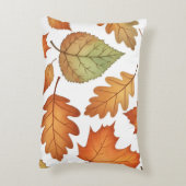 Autumn Leaf Seamless アクセントクッション (裏面(縦))