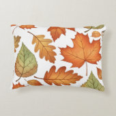 Autumn Leaf Seamless Pattern アクセントクッション (裏面)