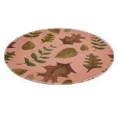 Autumn leaves カッティングボード (角)