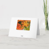 Autumn Leaves カード (裏面)