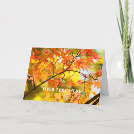 Autumn Leaves カード