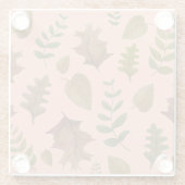 Autumn leaves ガラスコースター (裏面)