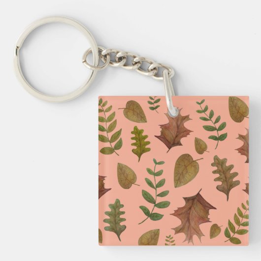 Autumn leaves キーホルダー (正面)