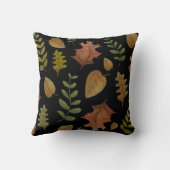 Autumn leaves クッション (裏面)
