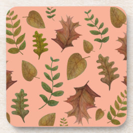 Autumn leaves コースター