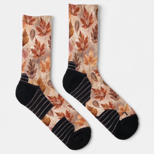 Autumn Leaves ソックス (右)