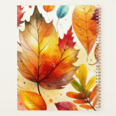Autumn Leaves プランナー手帳 (裏面)