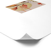 Autumn leaves ポスター (角)