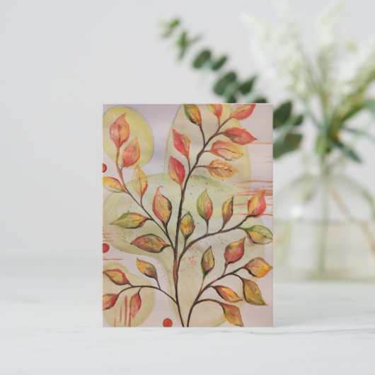 Autumn leaves ポストカード (スタンド正面)