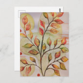 Autumn leaves ポストカード (正面/裏面)