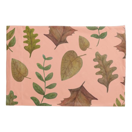 Autumn leaves 枕カバー (裏面)