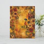 Autumn Leaves 8.5 x 11 Scrapbook Paper (スタンド正面)