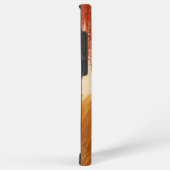 Autumn Leaves and Golden Field Phone Case Samsung Galaxyケース (右側面)