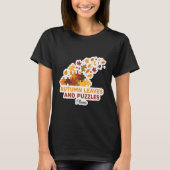 Autumn Leaves and Puzzles Please Fall Lover Quote  Tシャツ (正面)