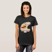 Autumn Leaves and Puzzles Please Fall Lover Quote  Tシャツ (正面フル)