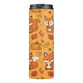 Autumn Leaves and Woodland Animals  タンブラー (裏面)