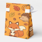 Autumn Leaves and Woodland Animals フェイバーボックス (裏面サイド)