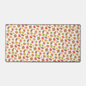 Autumn Leaves Colorful Pattern デスクマット (正面)