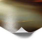 Autumn Leaves Crown Freckled Portrait フォトプリント (角)