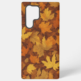 Autumn Leaves Falling Samsung Galaxy S22 Ultraケース
